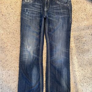 Rock Revival Dark Wash "Paul" Boot
Jeans Size 36 Inseam 33 Mint! Worn once!